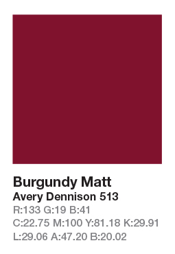 EG 513 Burgundy Red leskl
